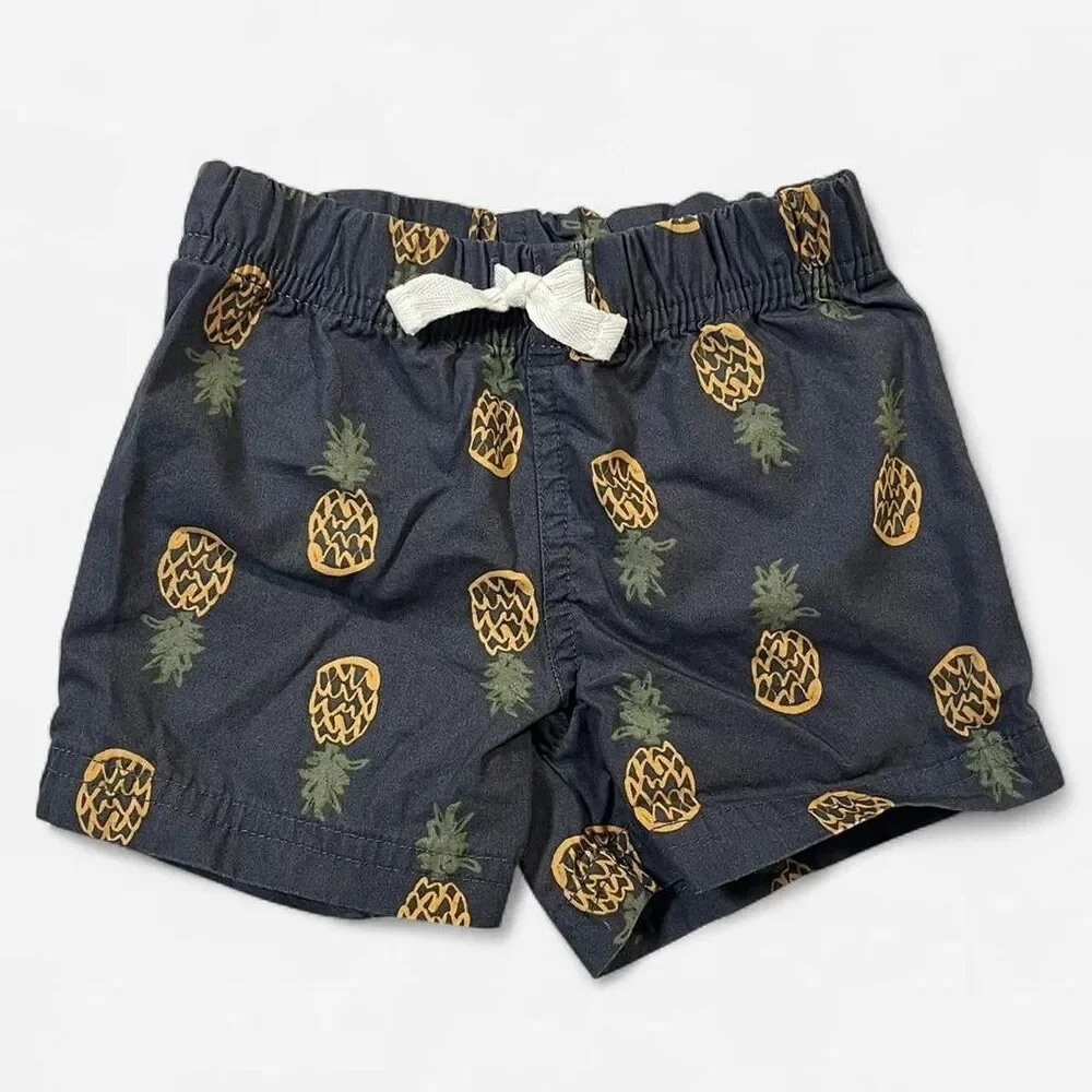 Carter-s Men's Navy and Yellow Shorts